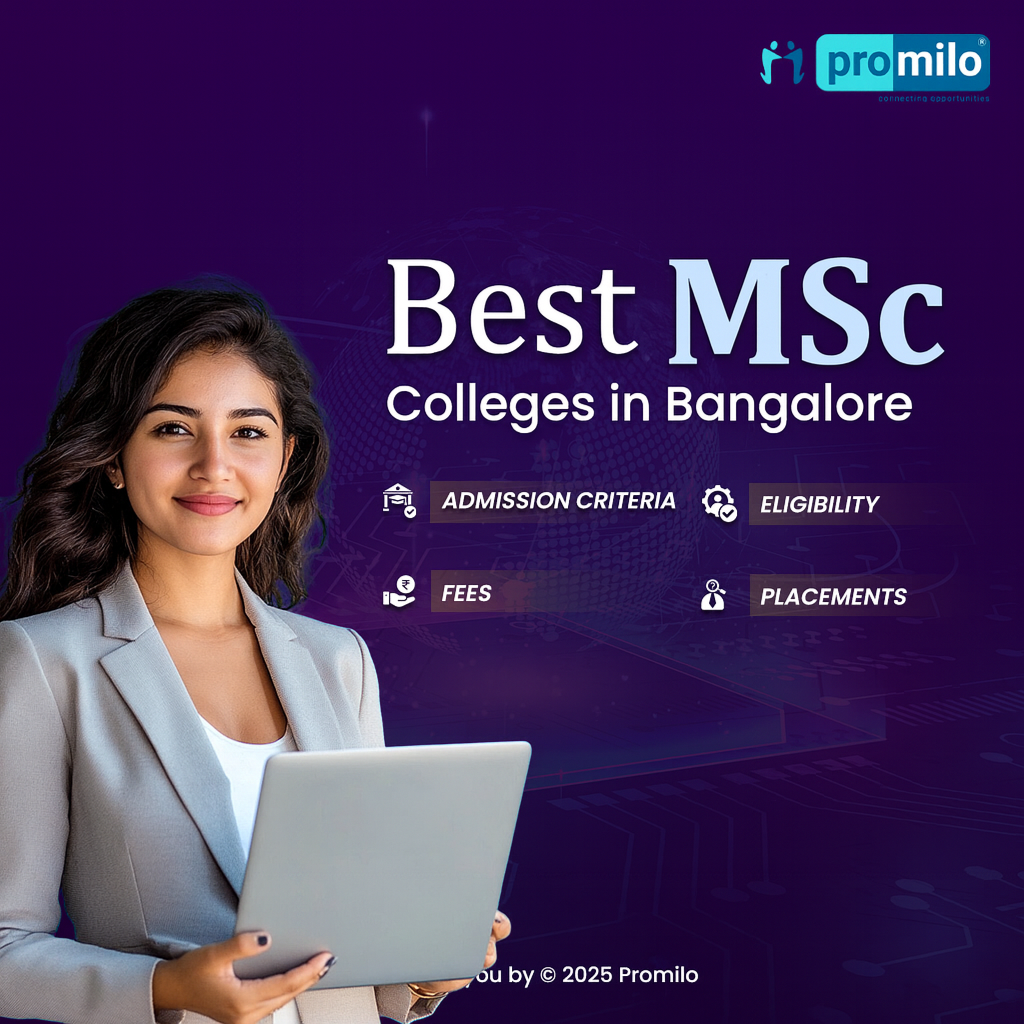 MSc Colleges in Bangalore