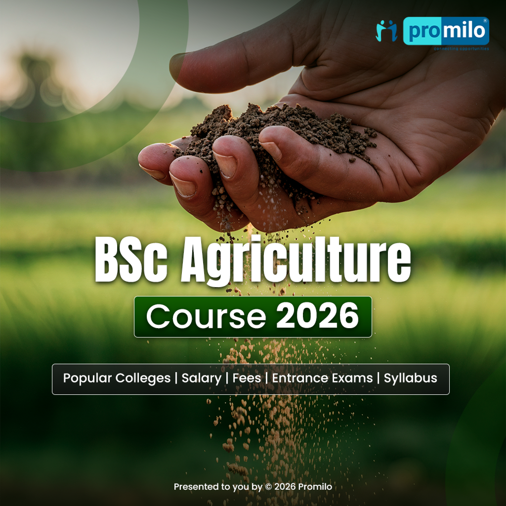 BSc Agriculture Course 2026