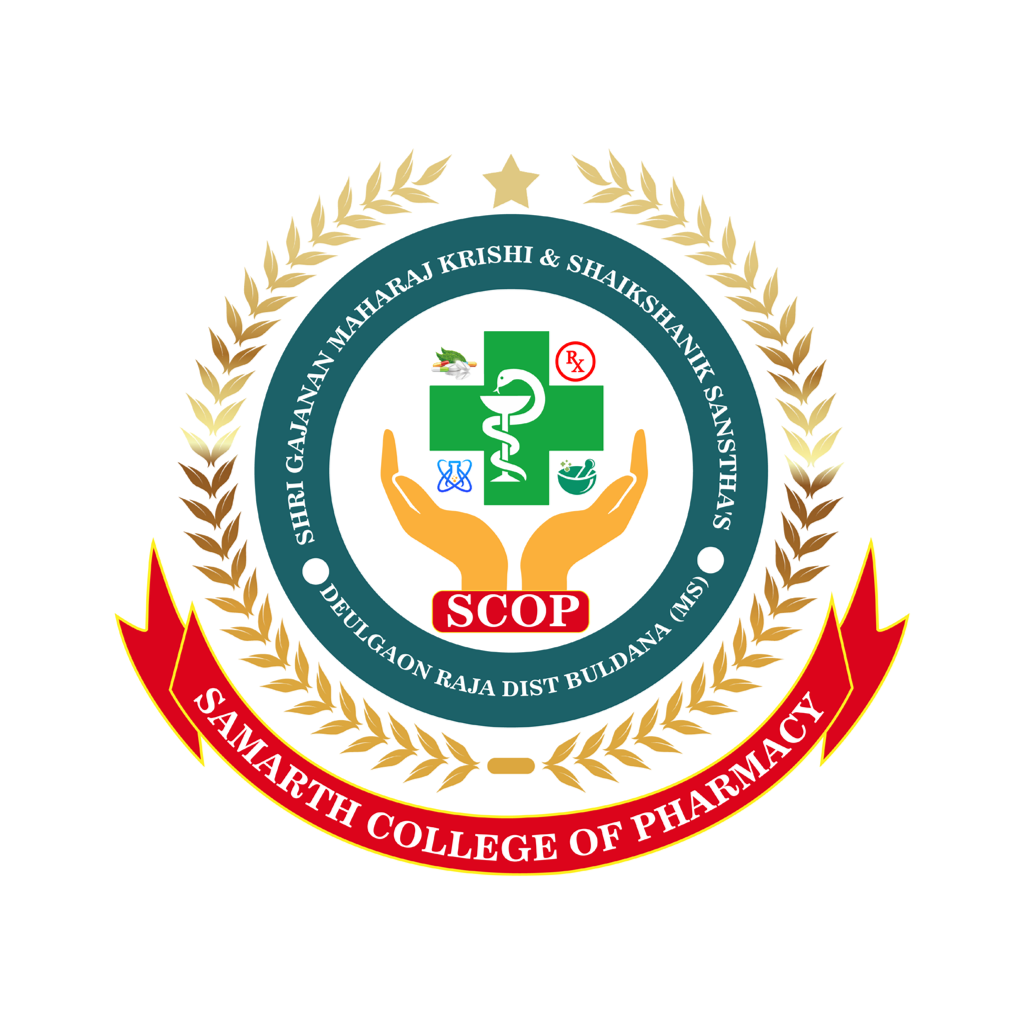 D. Pharm. at Samarth College of Pharmacy, Pune