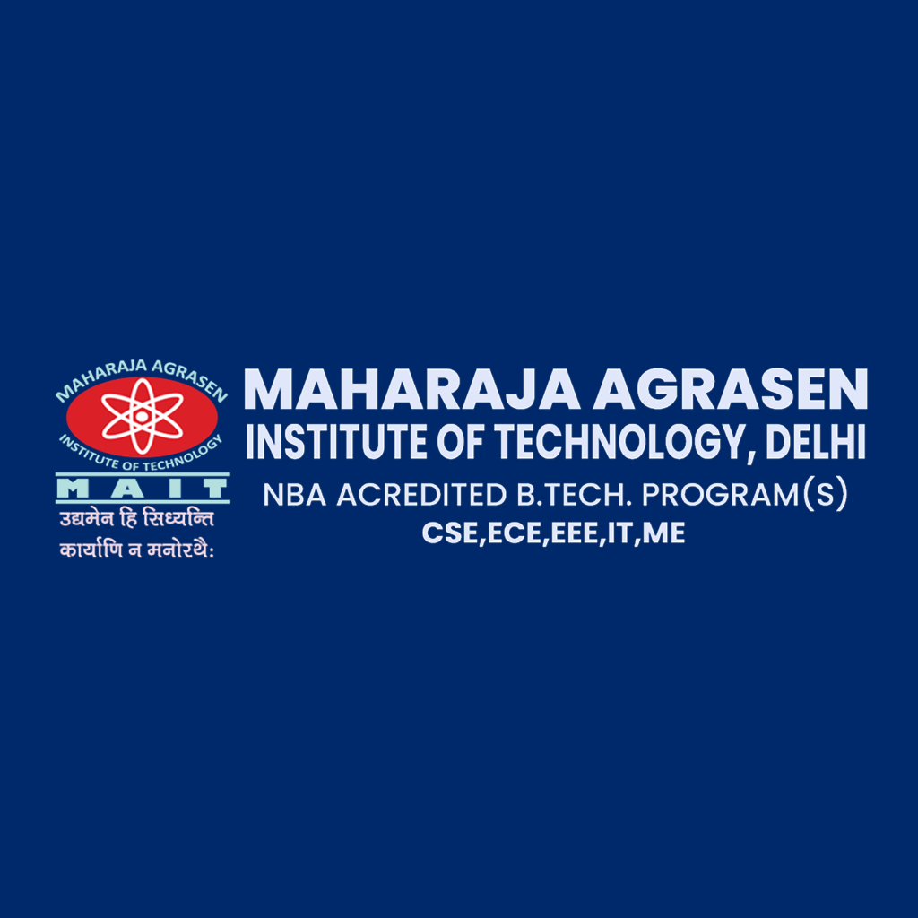 Master of Technology (M.Tech) at Maharaja Agrasen Inst. of Tech (MAIT), Delhi/NCR