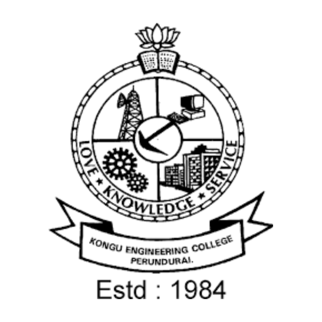 B.E. in Electronics and Communication Engineering at Kongu Engineering College, Erode