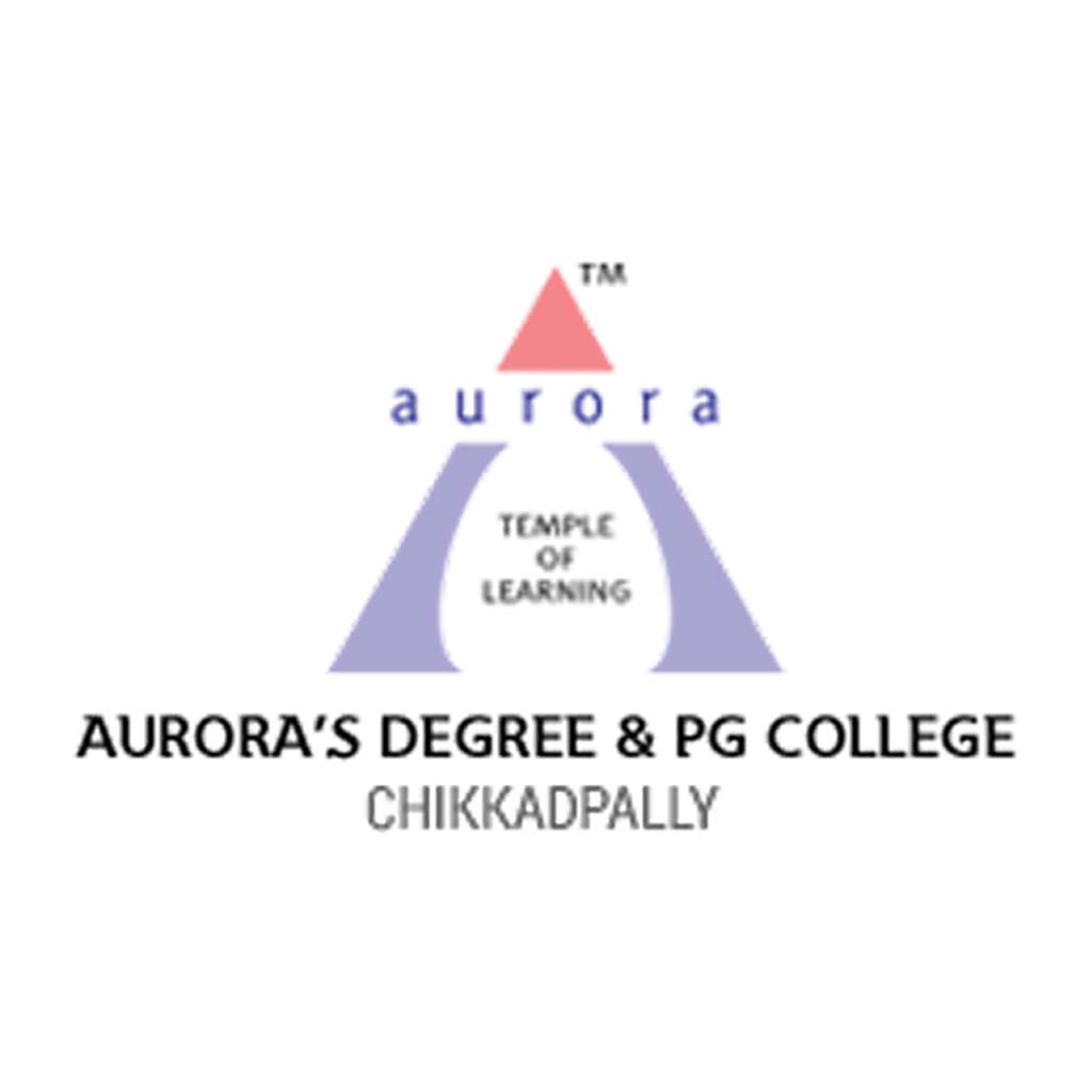 M.A. in English at Aurora’s Degree and PG College, Hyderabad