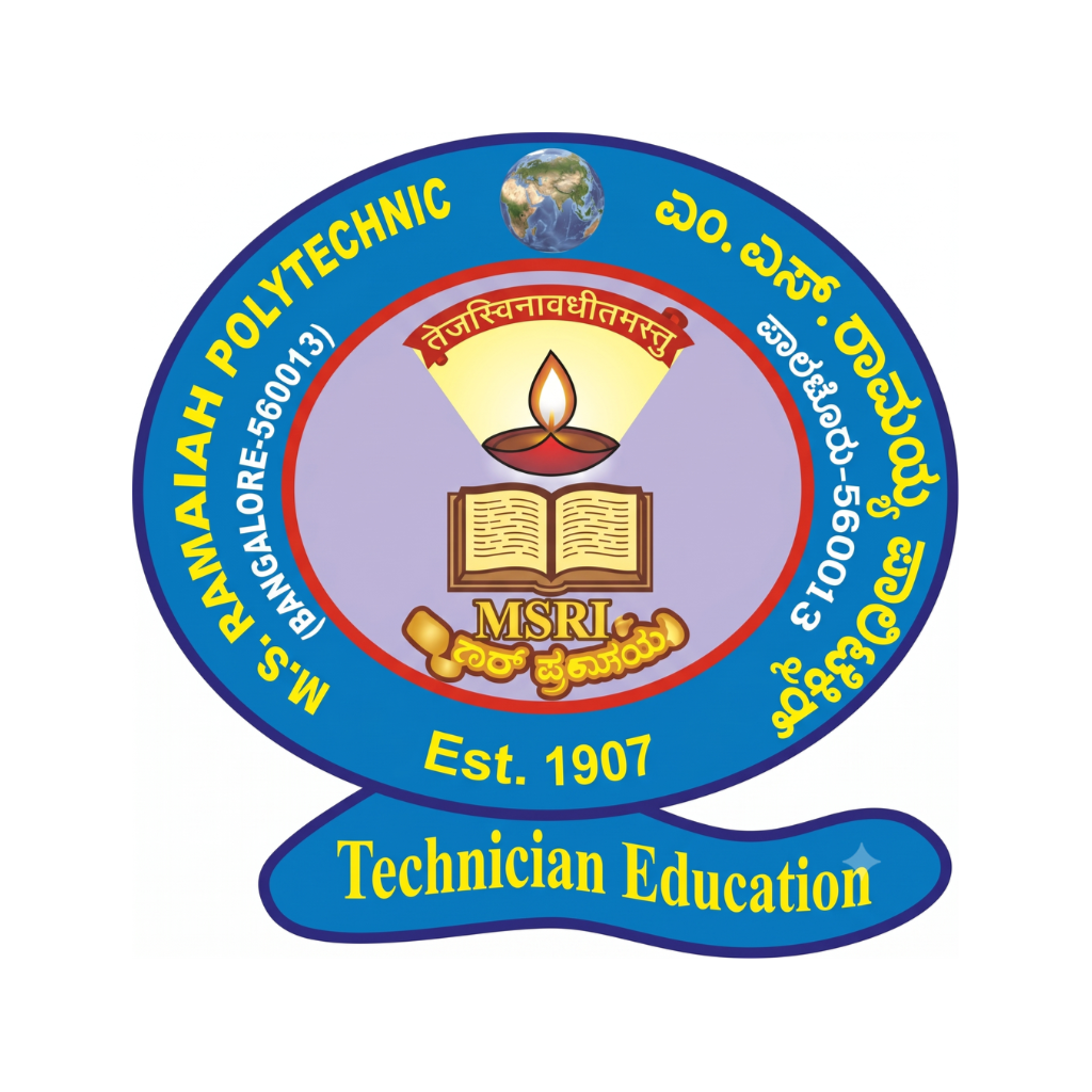 Diploma in Electronics & Communication Engineering at M.S. Ramaiah Polytechnic, Bengaluru/Bangalore