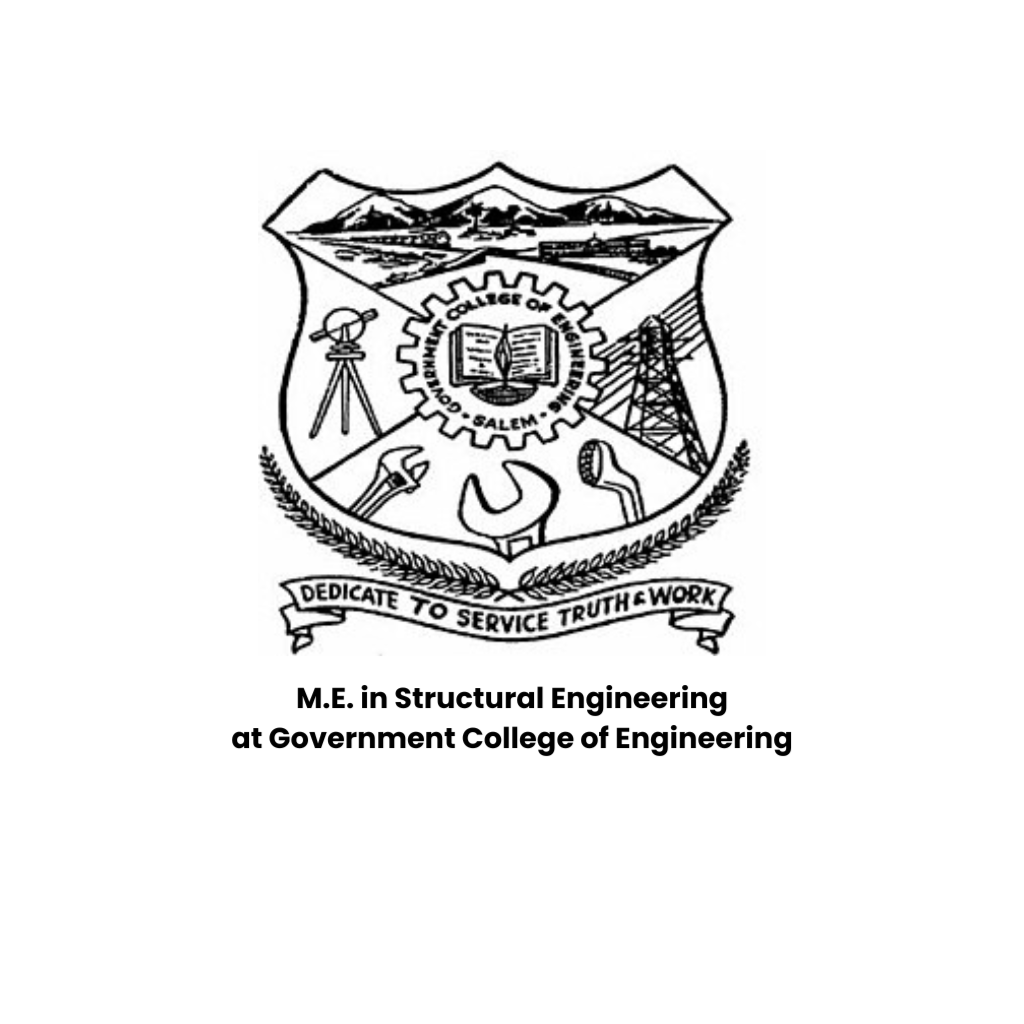 B.E. in Electronics and Communication Engineering at Government College of Engineering, Salem, Salem